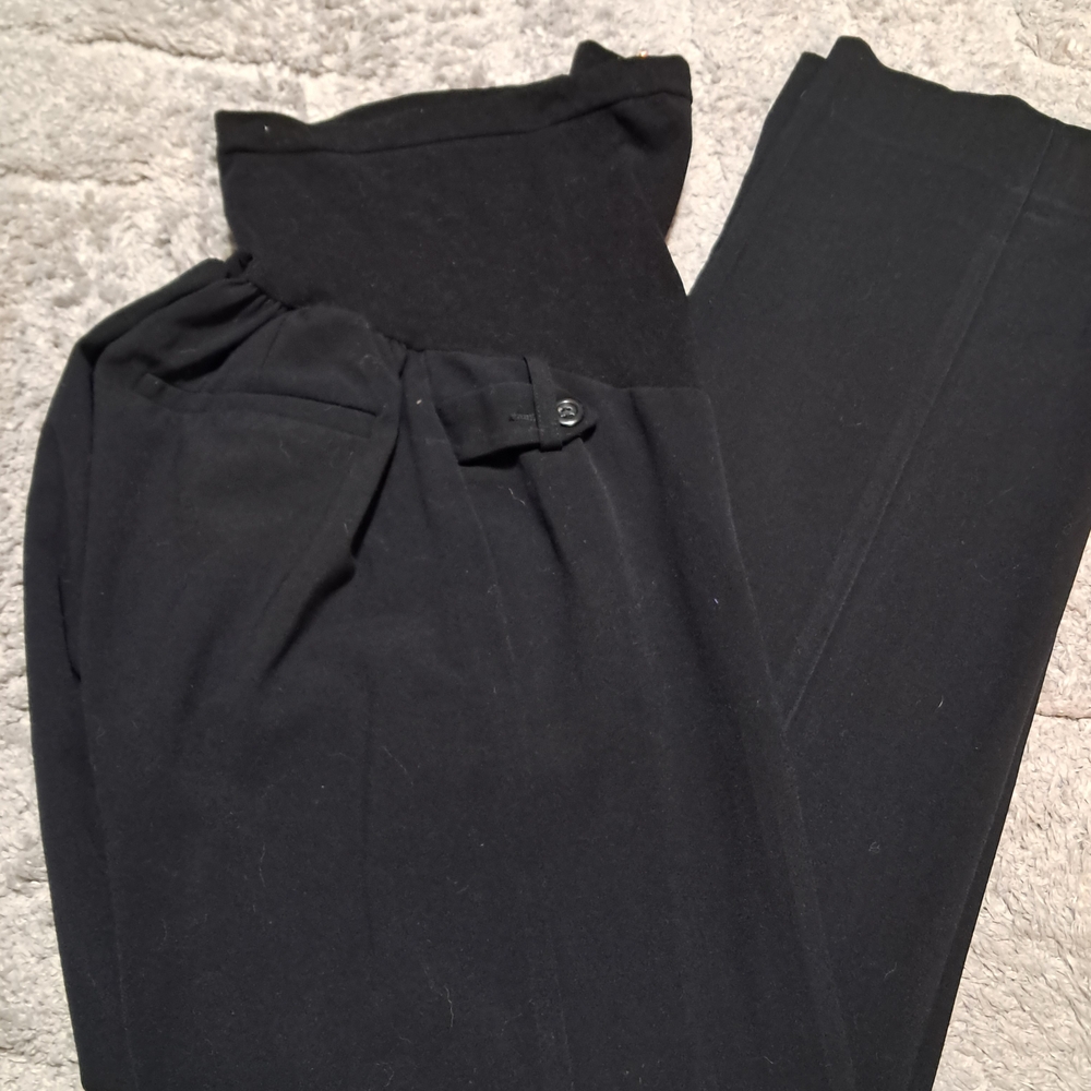 Motherhood Classic Black Women's Trousers